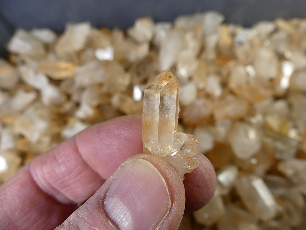 Quartz Crystal Pieces