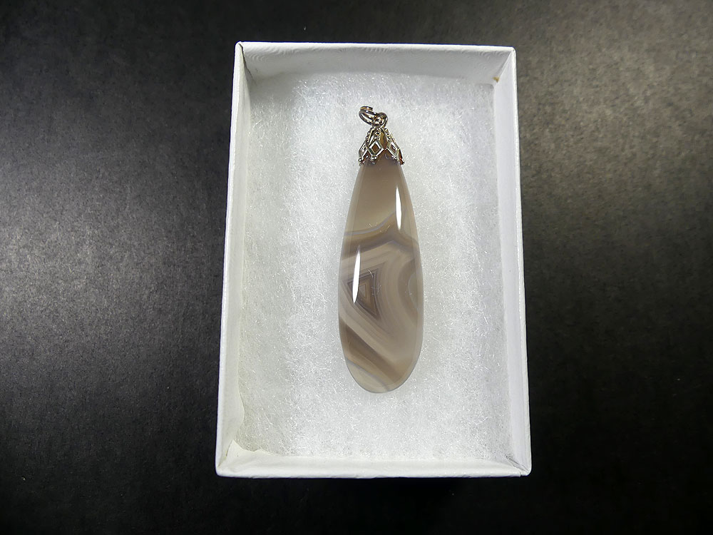 Banded Agate Pendant