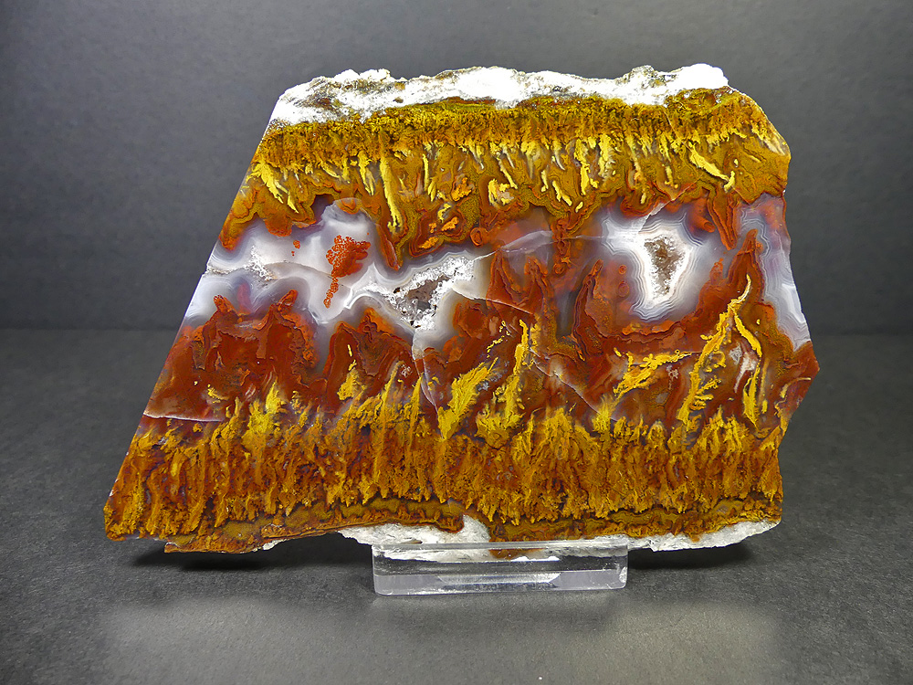 Golden Flame Agate