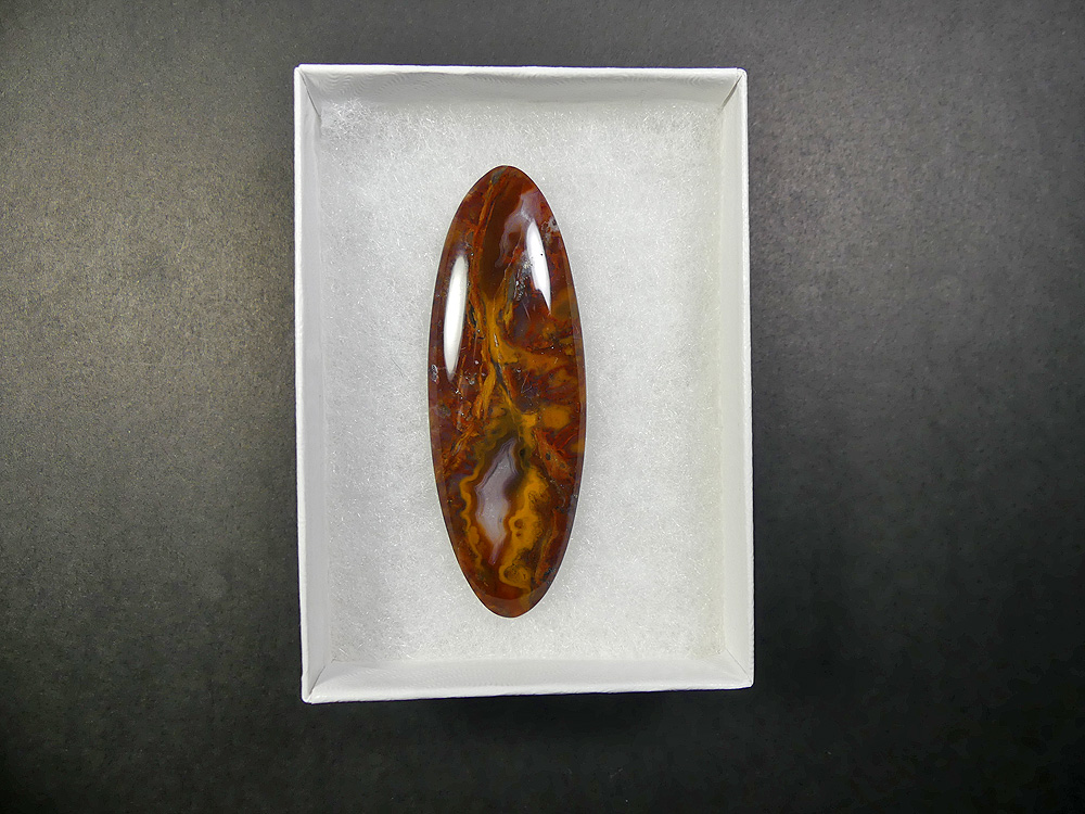 Golden Flame Agate